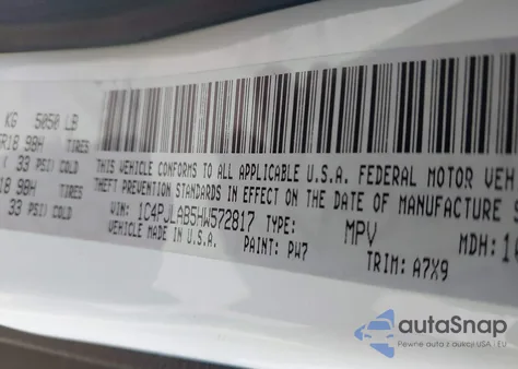 2017 Jeep Cherokee Altitude Fwd from USA, damaged, VIN 1C4PJLAB5HW572817